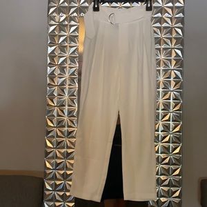 Highwaist white pant